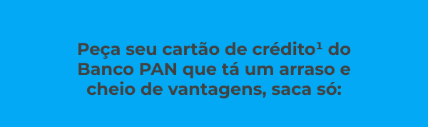 Peça o seu certão de crédito do Banco Pan